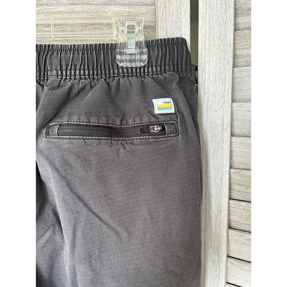 Vuori Ripstop Climber Pant Drawstring Joggers Washed Charcoal Mens Size Medium - Picture 3 of 5